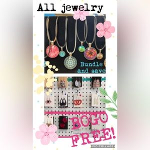 Handcrafted earrings and necklaces